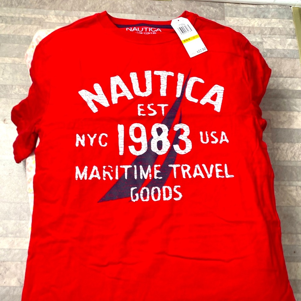Boy 10-12 Nautica shirt.